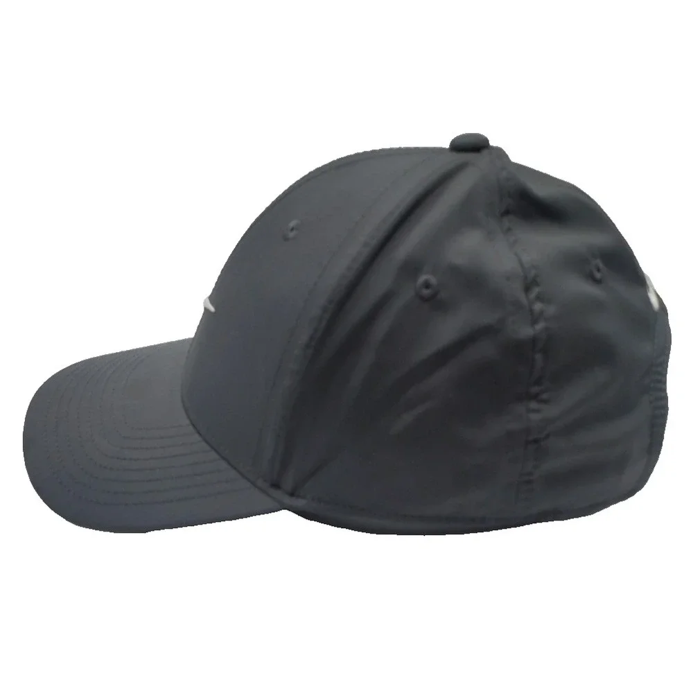 Nike Dri-Fit Legacy91 Swoosh‎ Logo Black Snapback Hat Adjustable